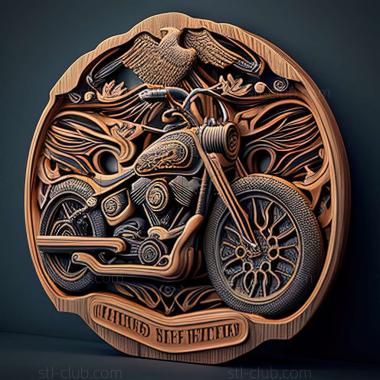 3D мадэль Harley Davidson 883 Roadster (STL)